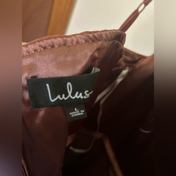 Lulu’s Bridesmaid Dress NWT Dusty Rose - Picture 2 of 3